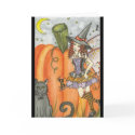 Miss October - Halloween CARD