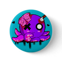 Miss Octopus Pins