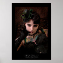 Miss Peacock - Print