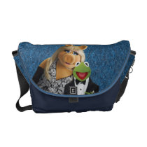 Miss Piggy and Kermit Courier Bag at Zazzle