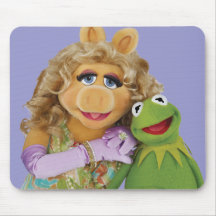 Miss Piggy and Kermit Mouse Pads