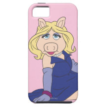 Miss Piggy in Purple Dress iPhone 5 Cover