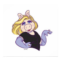  Miss Piggy standing in a styl Disney posters