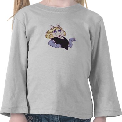  Miss Piggy standing in a styl Disney t-shirts