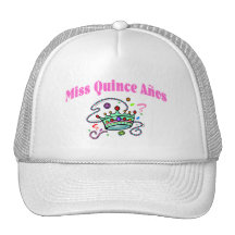 Miss Quince Anos Hat