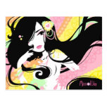Miss Sherbet Postcard postcards