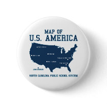 Miss South Carolina Map of US America buttons by strk3 Miss South Carolina Map of US America buttons