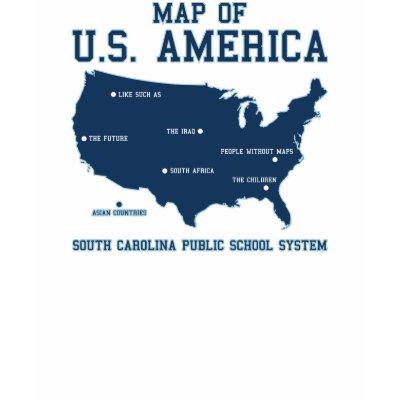 Us Map South Carolina