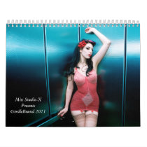 Miss Studio-X Presents "GirdleBound Girls 2011" Wall Calendar