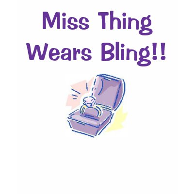 Miss Thing Wears Bling!! Tanktop by tanninggirl