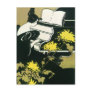 Miss Traumerei Playing Piano, by Ethel Reed Postcard