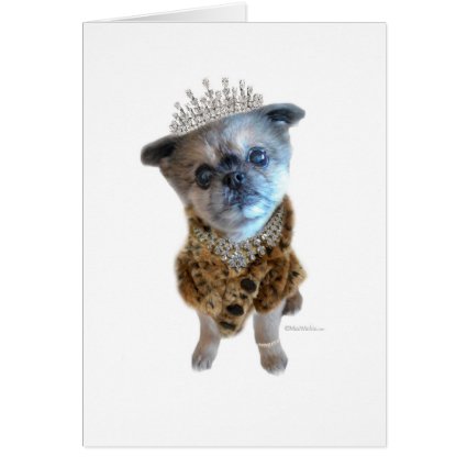 Miss Winkie The Queen Inspirational Card