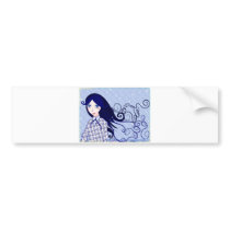 Miss Winter bumper sticker