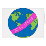 Miss World Greeting Cards