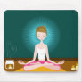 Miss Yoga Mousepad