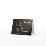 Miss you! blank inside cards