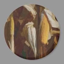Missed At Harvest Magnet by nedell Missed At Harvest Magnet