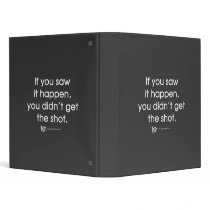 Missed Shot Quote binders by coastscapes Missed Shot Quote binders