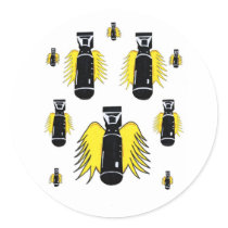 "Missile Wings" stickers