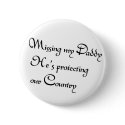 Missing Daddy black buttons by Proud_Army_Wife1977 Missing Daddy black buttons
