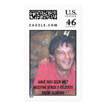 MISSING! George Skip Zelaya postage