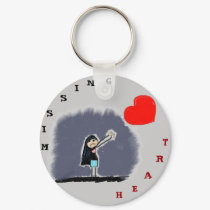 MISSING HEART keychains