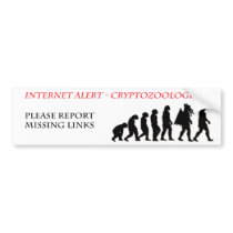 Missing Links Bumper Sticker