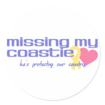 Missing My Coastie stickers