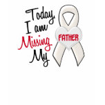 Missing My Father 1 (Pearl Ribbon) Tee Shirt