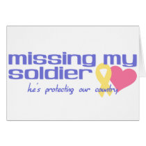 Missing My Soldier cards