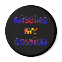 Missing my Soldier magnets by militaryarmy Missing my Soldier magnets