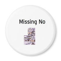 Missing No Product magnets by starwolf Missing No Product magnets