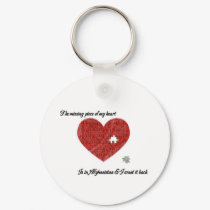 Missing Piece Afghanistan keychains