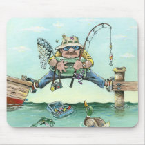 Missing The Boat Mouse Pad