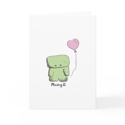 Missing U Card by JillMSantiago