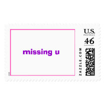 missing u postage