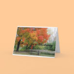 Missing You at Thanksgiving Greeting Card cards