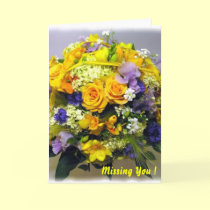 Missing You ! cards