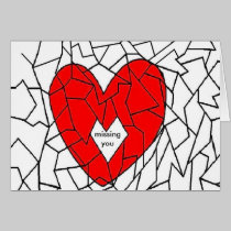 missing you cards