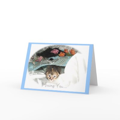 Missing You... Greeting Cards by myindianpony