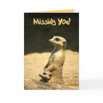 Missing You Card