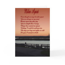 Missing You Card by aftsun Missing You Card