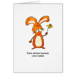 Missing you card