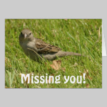 missing you cards