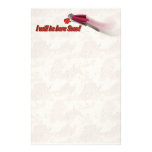 Missing You Customized Stationery