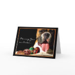 Missing You on Easter Boxer greeting card