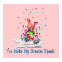 Missing You Pig posters