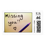 Missing you postage