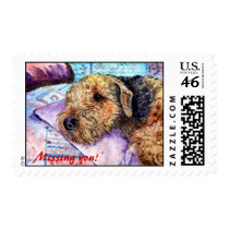 Missing You Postage postage by Miss_Barbara Missing You Postage postage