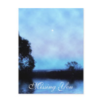 Missing You Postcard by webgrrl Missing You Postcard